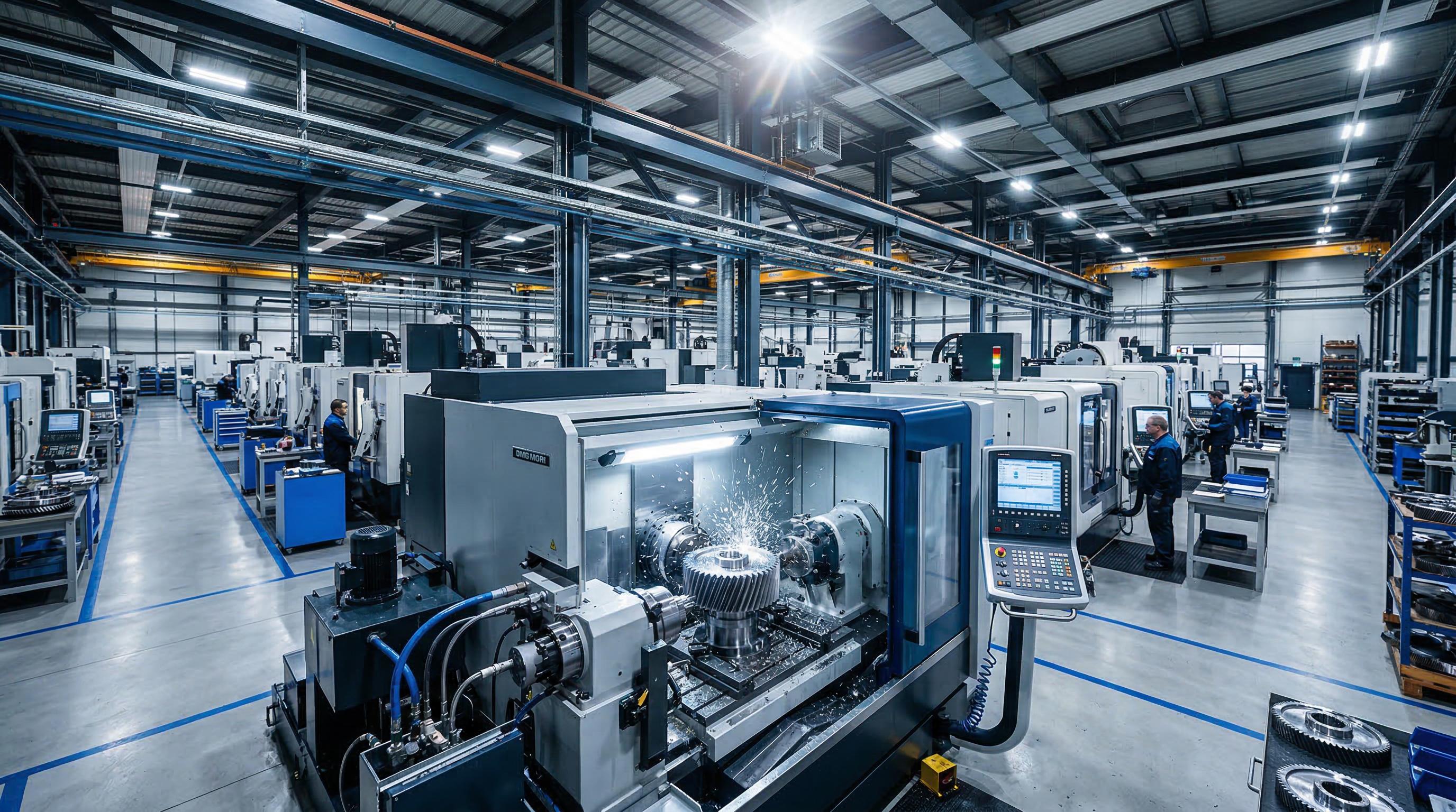 Anand Gears manufacturing facility and quality testing